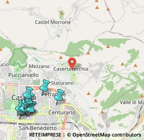 Mappa Via San Rocco, 81100 Caserta Vecchia CE, Italia (3.52615)