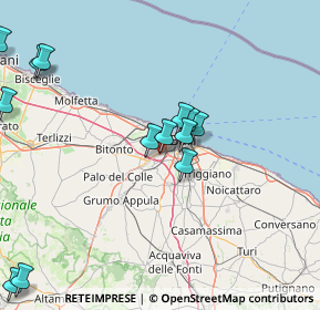 Mappa STRADA PROVINCIALE 1 KM. 0, 70026 Modugno BA, Italia (19.42462)