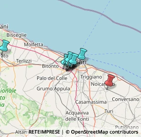 Mappa SP P.L. Bari-Modugno Incrocio, 70026 Modugno BA, Italia (9.29667)