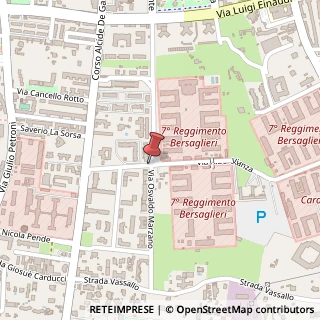 Mappa Via Alberotanza,  33, 70125 Bari, Bari (Puglia)