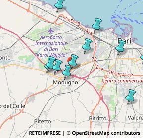 Mappa SS 96 KM., 70026 Modugno BA, Italia (4.11091)