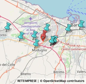 Mappa SS 96 KM., 70026 Modugno BA, Italia (3.1125)