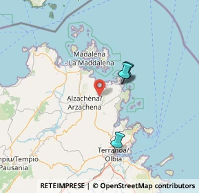 Mappa 07021 Arzachena SS, Italia (71.65167)