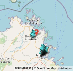 Mappa 07021 Arzachena SS, Italia (16.298)