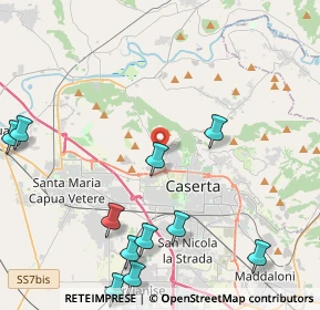 Mappa Via Dei Tessitori, 81100 Caserta CE, Italia (5.90182)