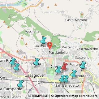 Mappa Via Fratelli Bandiera, 81100 Caserta CE, Italia (3.14)