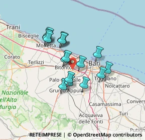 Mappa Sp. 231 Km 78, 70032 Bitonto BA, Italia (11.54235)