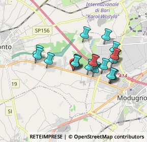 Mappa Sp. 231 Km 78, 70032 Bitonto BA, Italia (1.5545)