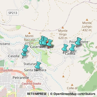Mappa Via Provinciale per Casertavecchia, 81100 Caserta Vecchia CE, Italia (0.80333)