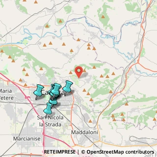 Mappa Via Provinciale per Casertavecchia, 81100 Caserta CE, Italia (4.32692)
