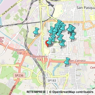 Mappa Via Nicola Angelini, 70124 Bari BA, Italia (0.823)