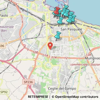 Mappa Via Nicola Angelini, 70124 Bari BA, Italia (2.84917)