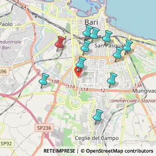 Mappa Via Nicola Angelini, 70124 Bari BA, Italia (2.11)