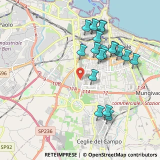 Mappa Via Nicola Angelini, 70124 Bari BA, Italia (2.2055)