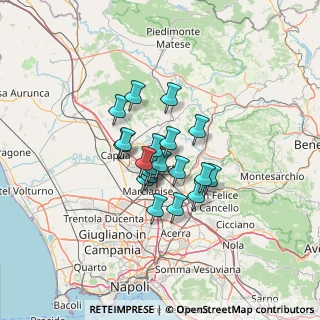Mappa Via Bellomo Agapito, 81100 Caserta CE, Italia (9.245)