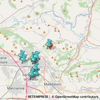 Mappa Via Tiglio, 81100 Caserta CE, Italia (4.72909)
