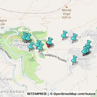 Mappa Via Tiglio, 81100 Caserta CE, Italia (0.54706)