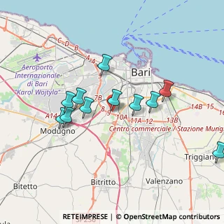 Mappa Traversa Martiri delle Foibe, 70124 Bari BA, Italia (3.62636)