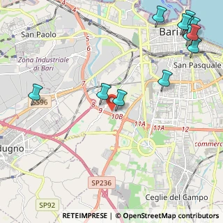 Mappa Traversa Martiri delle Foibe, 70124 Bari BA, Italia (3.3025)