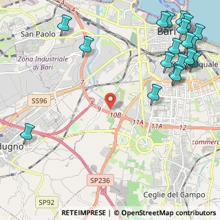 Mappa Traversa Martiri delle Foibe, 70124 Bari BA, Italia (3.515)