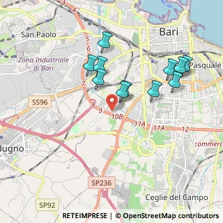 Mappa Traversa Martiri delle Foibe, 70124 Bari BA, Italia (1.89545)