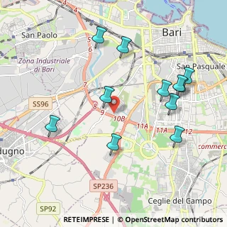 Mappa Traversa Martiri delle Foibe, 70124 Bari BA, Italia (2.29364)