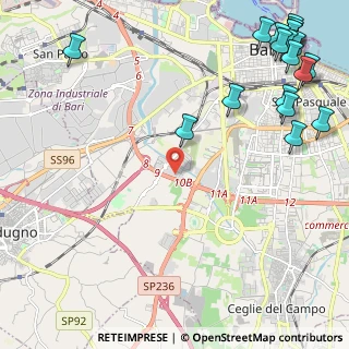 Mappa Traversa Martiri delle Foibe, 70124 Bari BA, Italia (3.65789)