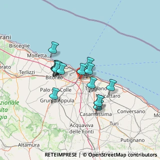Mappa Traversa Martiri delle Foibe, 70124 Bari BA, Italia (11.58706)