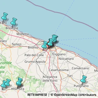 Mappa Traversa Martiri delle Foibe, 70124 Bari BA, Italia (22.112)