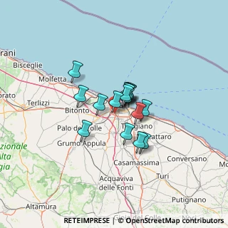 Mappa Traversa Martiri delle Foibe, 70124 Bari BA, Italia (8.225)