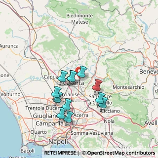 Mappa Via del Seggio, 81100 Caserta Vecchia CE, Italia (13.67333)