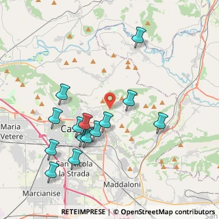 Mappa Via del Seggio, 81100 Caserta Vecchia CE, Italia (4.42643)