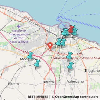 Mappa Strada Santa Caterina, 70122 Bari BA (3.83727)