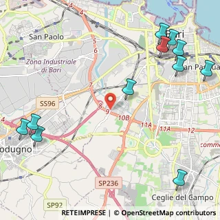Mappa Via Santa Caterina, 70124 Bari BA, Italia (3.32909)