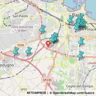Mappa Via Santa Caterina, 70124 Bari BA, Italia (2.57667)
