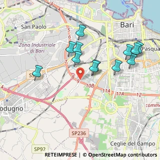 Mappa Via Santa Caterina, 70124 Bari BA, Italia (2.03333)