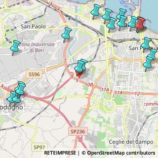 Mappa Via Santa Caterina, 70124 Bari BA, Italia (3.4845)