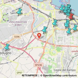 Mappa Via Santa Caterina, 70124 Bari BA, Italia (3.8365)