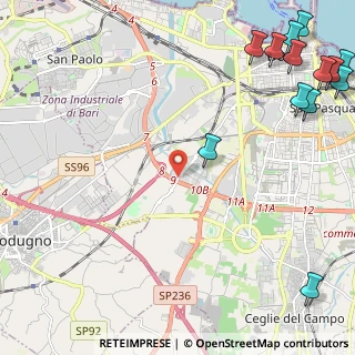 Mappa Via Santa Caterina, 70124 Bari BA, Italia (3.88154)