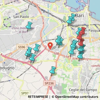 Mappa Via Santa Caterina, 70124 Bari BA, Italia (2.314)