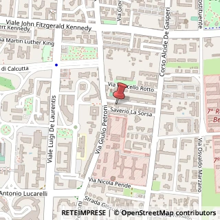 Mappa Via Giuseppe Petraglione, 7, 70125 Bari, Bari (Puglia)
