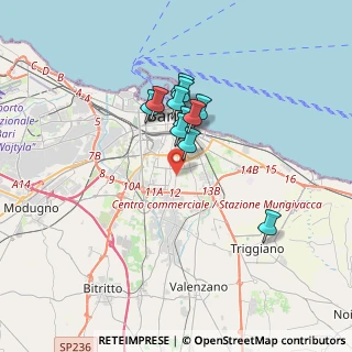 Mappa Via G. Petraglione, 70125 Bari BA, Italia (2.81182)