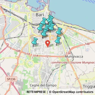 Mappa Via G. Petraglione, 70125 Bari BA, Italia (1.51231)