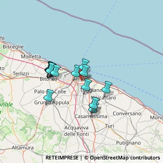 Mappa Via G. Petraglione, 70125 Bari BA, Italia (12.27563)