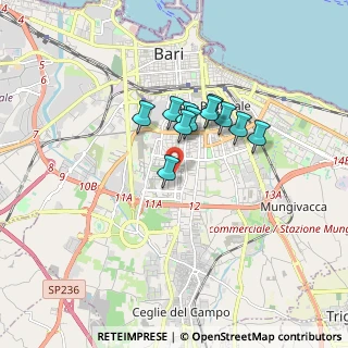 Mappa V.le de Laurentis Luigi, 70124 Bari BA, Italia (1.28727)