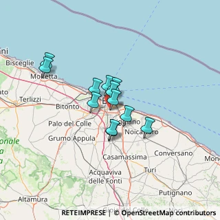 Mappa V.le de Laurentis Luigi, 70124 Bari BA, Italia (9.85167)
