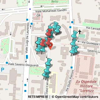 Mappa Via Vitantonio di Cagno, 70124 Bari BA, Italia (0.1)