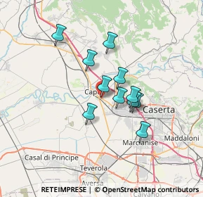 Mappa Via Falliti, 81043 Capua CE, Italia (5.46182)