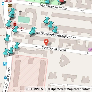 Mappa 9 Via La Sorsa Saverio, 70124 Bari BA, Italia (0.09167)