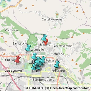 Mappa Via Gabriele Fusco, 81100 Caserta CE, Italia (2.43188)